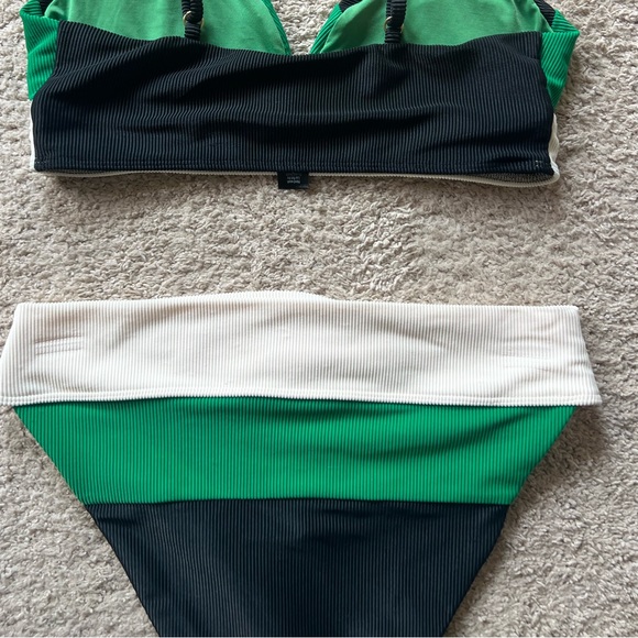 New Beach Riot Riza top + Alexis bikini size L - Picture 11 of 11